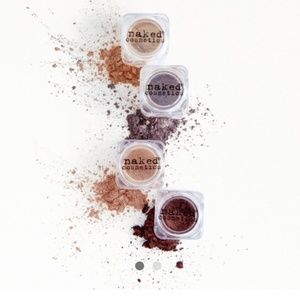 BNIB Naked Cosmetics 4pack of loose eyeshadow